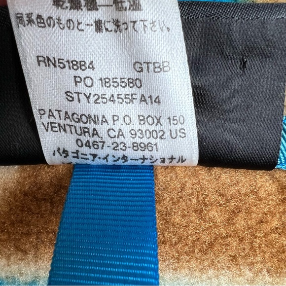 Patagonia Women’s Synchllla Snap-T Fleece Geometric Print Pullover Size M - Picture 12 of 12